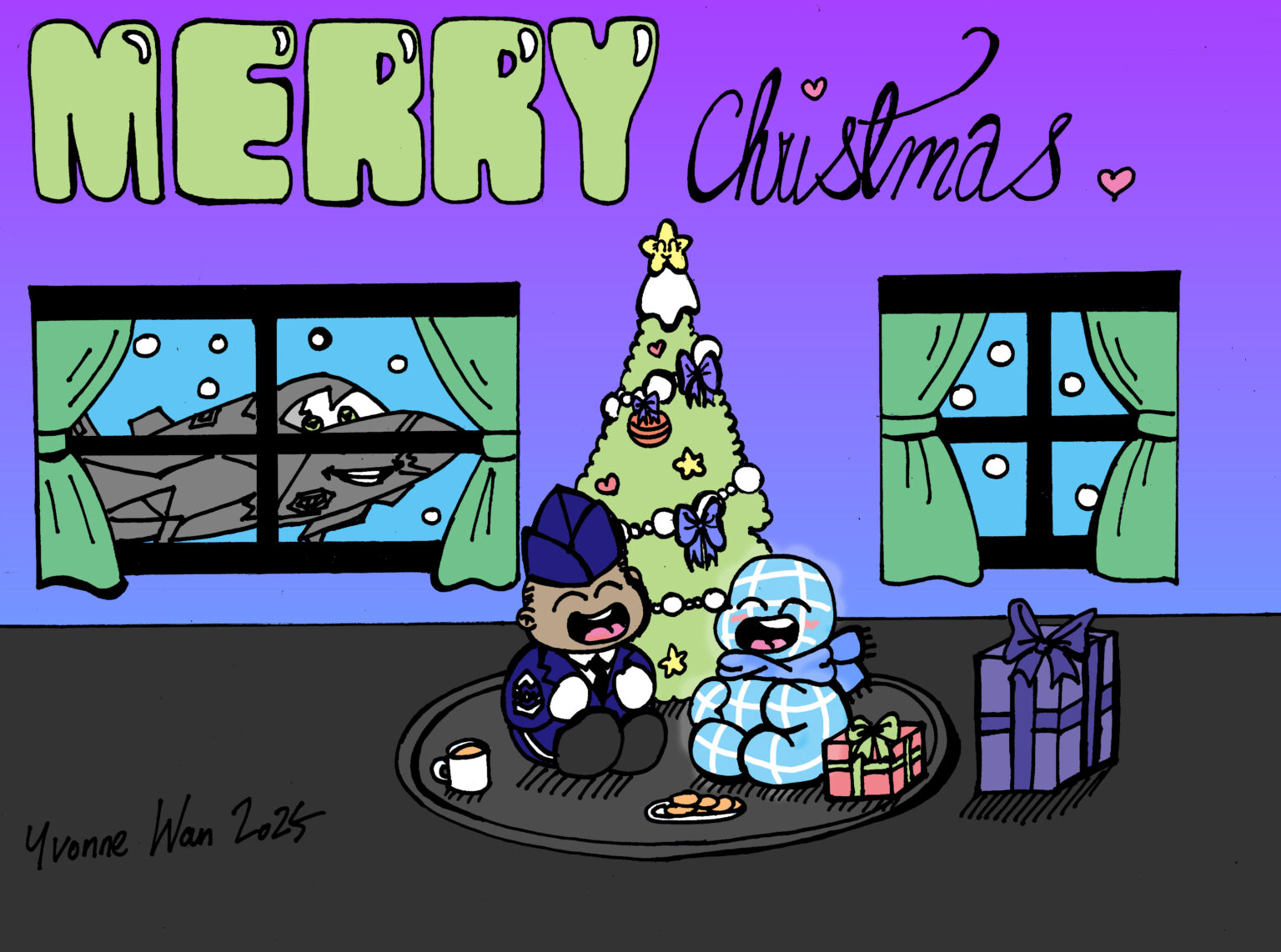 Focus Comics Free Christmas Hero Art Program and Artist of the year ...